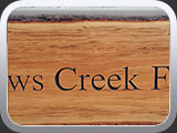 shaws creek farm sign